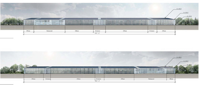 Планы этажей нового офиса Apple