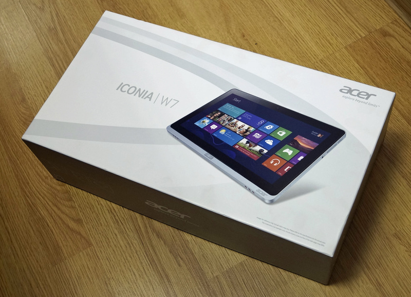 Плитки на планшете. Обзор Acer Iconia Tab W700