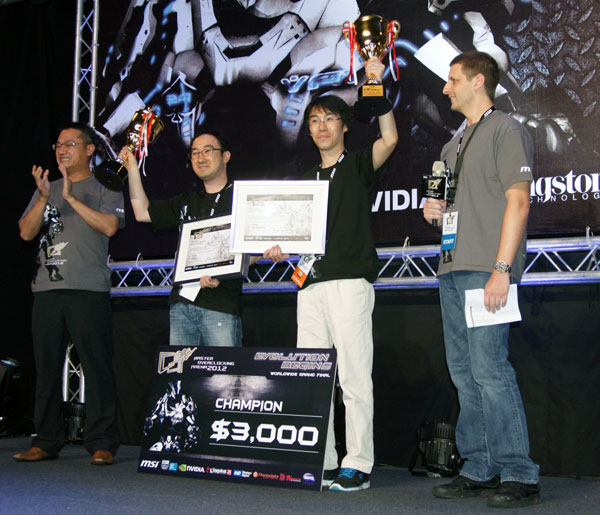 По стопам MSI Master Overclocking Arena 2012