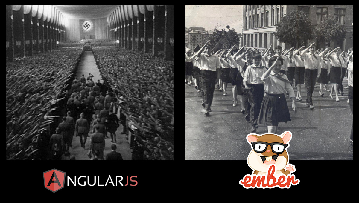 Angular vs Ember marketing and promotion
