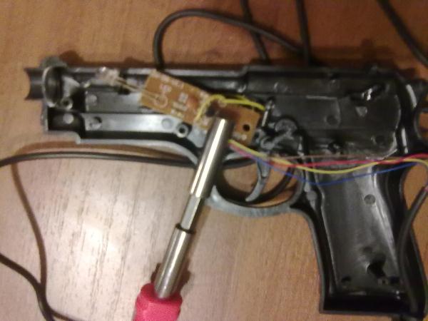 Подключение светового пистолета через Arduino
