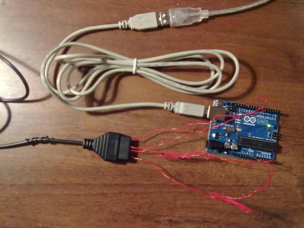Подключение светового пистолета через Arduino