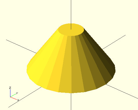 Подвешиваем CD диск, или практический пример моделирования на базе OpenSCAD для 3д печати Подвешиваем CD диск, или практический пример моделирования на базе OpenSCAD для 3д печати