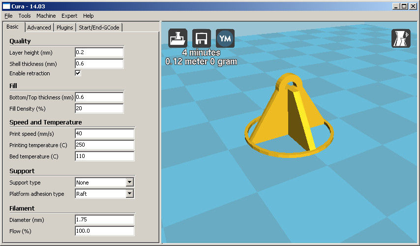 Подвешиваем CD диск, или практический пример моделирования на базе OpenSCAD для 3д печати Подвешиваем CD диск, или практический пример моделирования на базе OpenSCAD для 3д печати