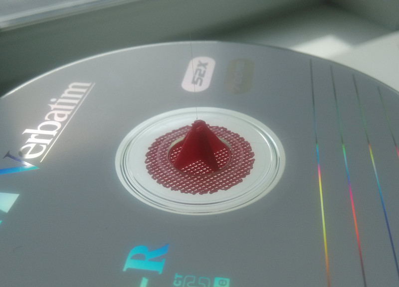 Подвешиваем CD диск, или практический пример моделирования на базе OpenSCAD для 3д печати Подвешиваем CD диск, или практический пример моделирования на базе OpenSCAD для 3д печати