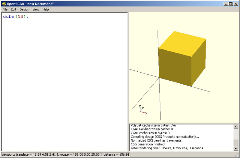 Подвешиваем CD диск, или практический пример моделирования на базе OpenSCAD для 3д печати