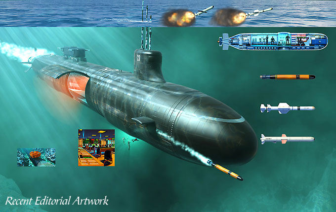 Подводная лодка USS Jimmy Carter, её специальные задачи и подводные оптические кабели