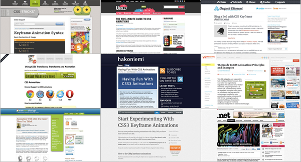 Полезные ссылки для изучения CSS анимации