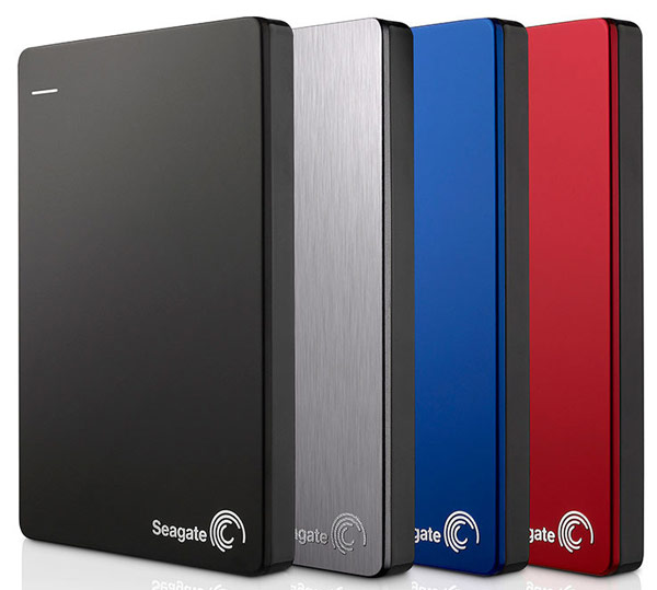Цена Seagate Backup Plus Slim объемом 500 ГБ равна $100, 1 ТБ — $120, 2 ТБ — $180