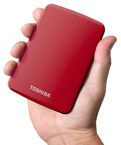 Объем портативных накопителей Toshiba Canvio Connect достигает 2 ТБ