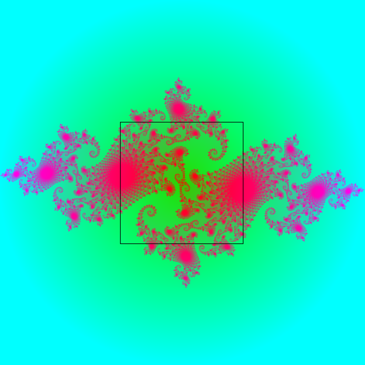 Построение множества Жюлиа