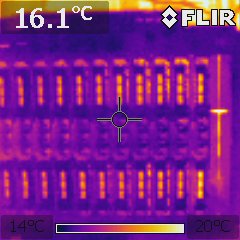 Повышаем надежность дата центра, тепловизор – сила! (фото внутри)