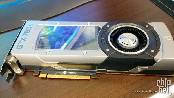 Появились изображения 3D-карты Nvidia GeForce GTX 780 Ti и результаты тестов производительности 