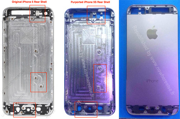 Появились новые фотографии «внутренностей» смартфона Apple iPhone 5S