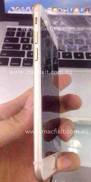 На фото корпуса Apple iPhone 6 хорошо видны прорези в форме логотипа компании