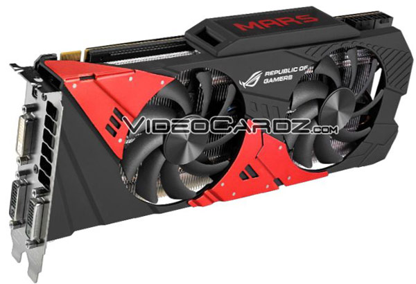 Основой 3D-карты Asus ROG Mars 760 будет пара GPU GK104-425