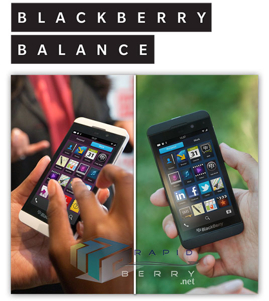 BlackBerry Z10 под управлением ОС BlackBerry 10