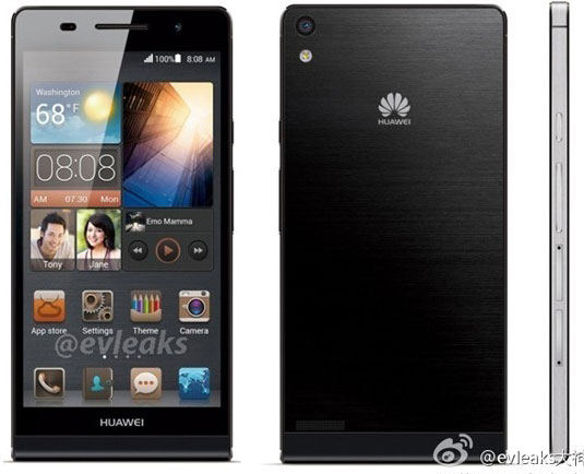 Смартфон Huawei Ascend P6 будет представлен в Лондоне, 18 июня