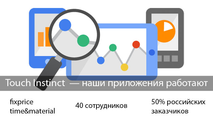 Touch Instinct — наши приложения работают