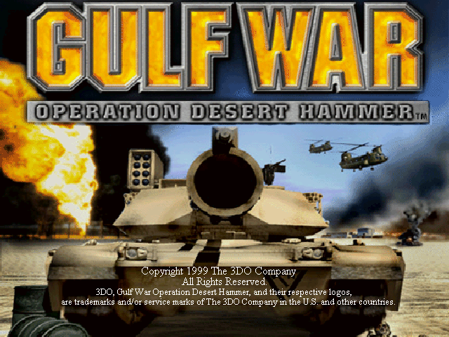 Практическая некромантия на примере игры Gulf War: Operation Desert Hammer (1999г)