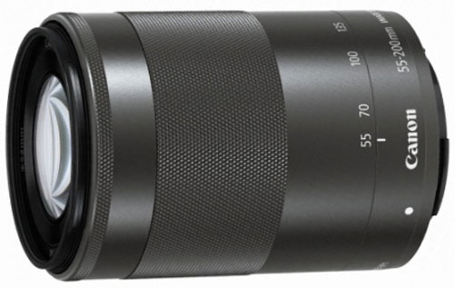 Объектив Canon EF-M 55-200mm f/4.5-6.3 IS STM предназначен для камер системы Canon EOS M