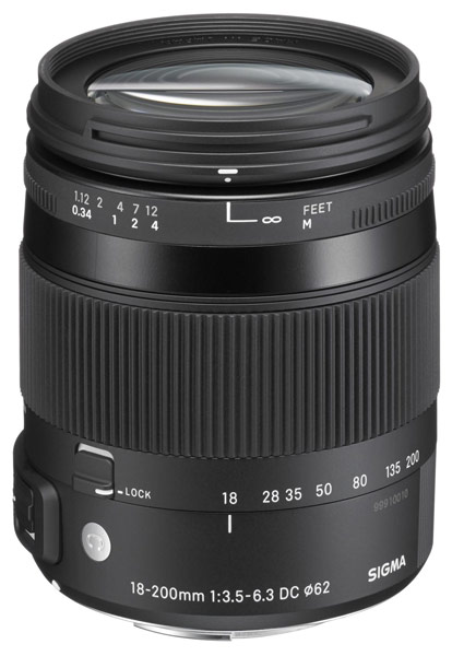 Объектив Sigma 18-200mm F3.5-6.3 DC Macro OS HSM совместим со стыковочной станцией USB Dock