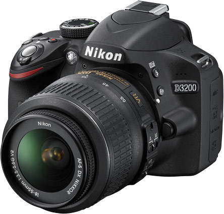 Представлена цифровая зеркальная фотокамера Nikon D3200, разрешение которой равно 24,2 Мп