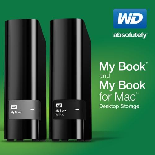 Цена накопителя WD My Book объемом 2 ТБ равна $130, 3 ТБ — $150, 4 ТБ — $180