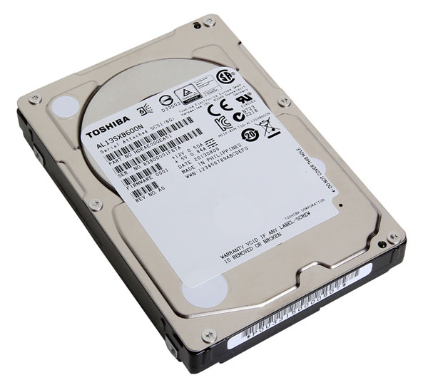 В серию HDD Toshiba AL13SX вошли модели, поддерживающие форматы секторов 512n (native), 512e (emulation) и 4Kn