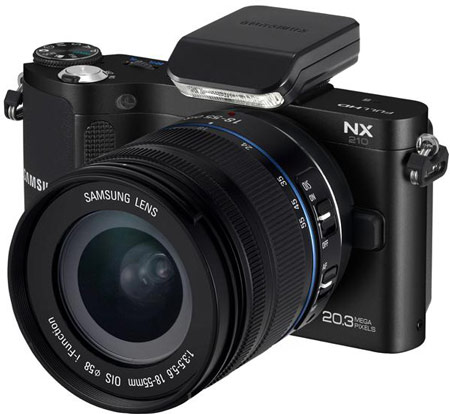 Представлены камеры Samsung NX20, NX210 и NX1000