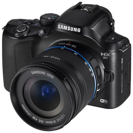 Представлены камеры Samsung NX20, NX210 и NX1000