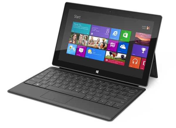 Представлены планшеты Microsoft Surface с тач крышкой