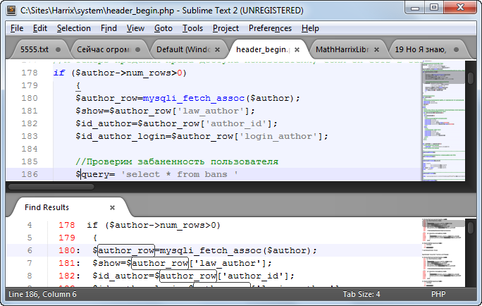 Превращаем Sublime Text 2 в Notepad++ Превращаем Sublime Text 2 в Notepad++