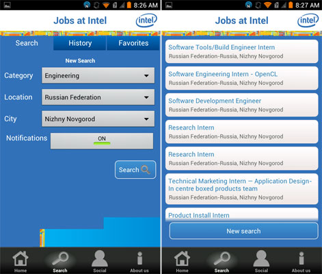 Приложения Intel для Android. Информационные ресурсы Приложения Intel для Android. Информационные ресурсы
