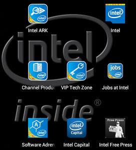 Приложения Intel для Android. Информационные ресурсы