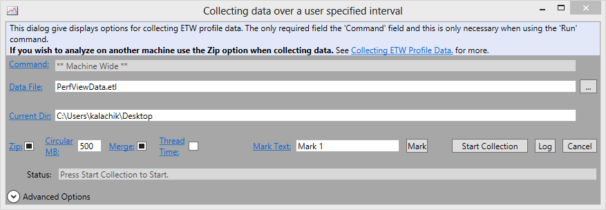 Применение утилиты PerfView в службе поддержки пользователей Применение утилиты PerfView в службе поддержки пользователей
