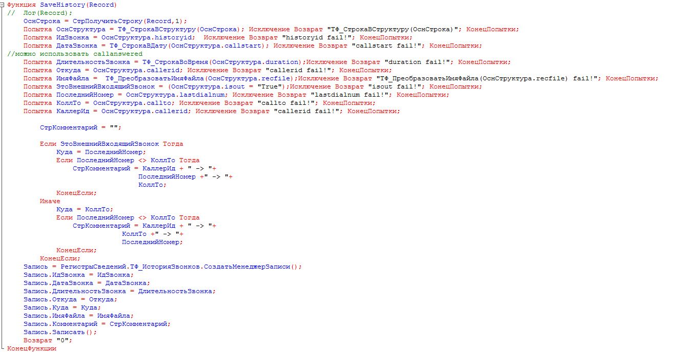 Метод SaveHistory Метод SaveHistory