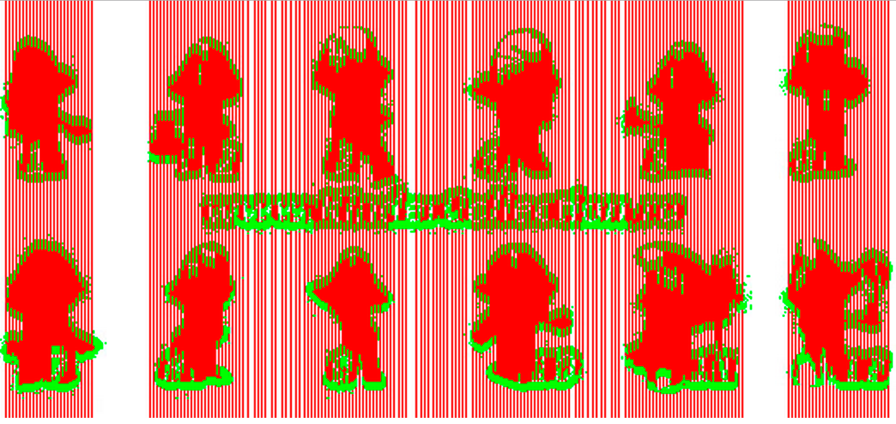 Пример сегментации изображений средствами PHP image