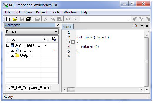 Прогаммирование и JTAG отладка микроконтроллера Atmega16 на языке C в среде IAR, часть 1 Прогаммирование и JTAG отладка микроконтроллера Atmega16 на языке C в среде IAR, часть 1