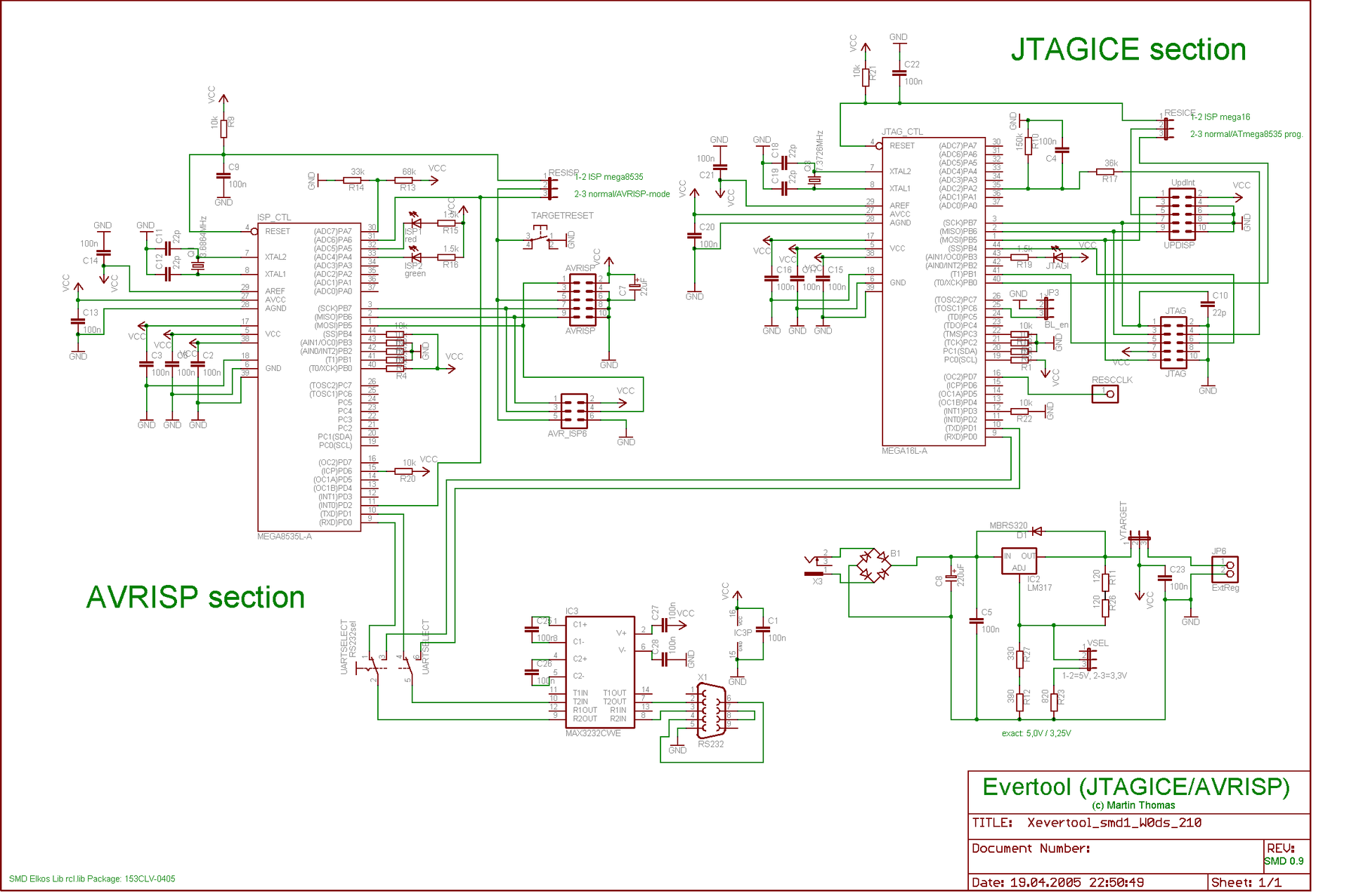 Прогаммирование и JTAG отладка микроконтроллера Atmega16 на языке C в среде IAR, часть 1