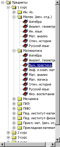 Программа по составлению расписания занятий в ВУЗе