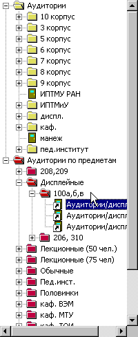 Программа по составлению расписания занятий в ВУЗе