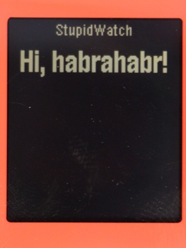 Программируем под Pebble. Урок первый: Глупые часы Программируем под Pebble. Урок первый: Глупые часы