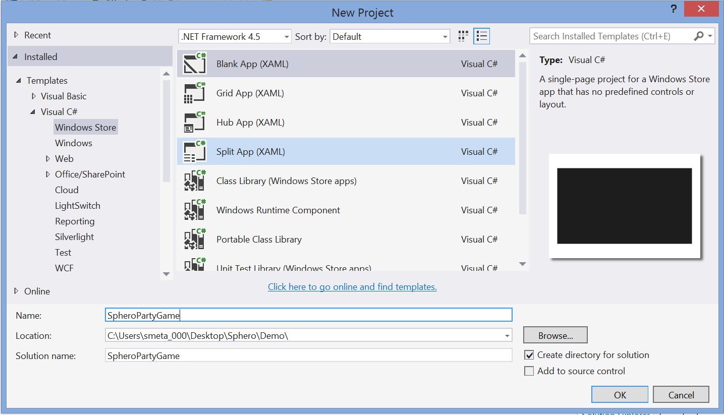 Программируем роботов на Windows 8. Магический шар Sphero image