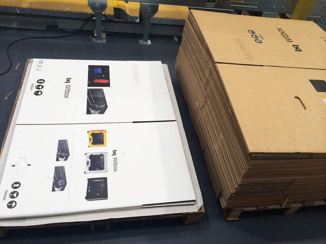 Witbox двойная упаковка в коробки