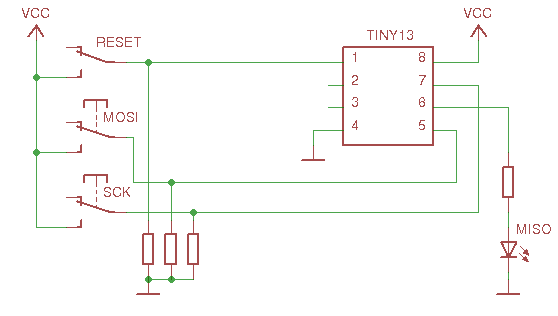 Прошиваем AVR вручную