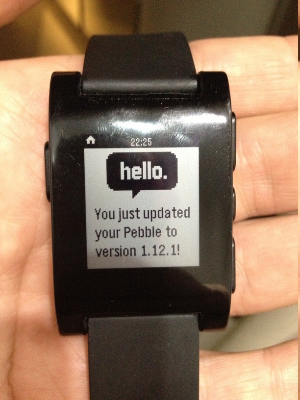 Прошиваем кастомную прошивку с русскими буквами на Pebble Watch без участия компьютера