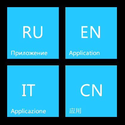 Простая локализация названия приложений Windows Phone