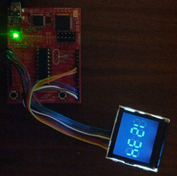 Простенькие часики на MSP430 Простенькие часики на MSP430