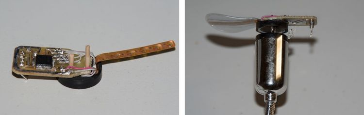 Простой вращающийся светодиодный дисплей Простой вращающийся светодиодный дисплей